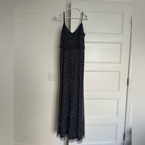 adrianna papell beaded gown - size 6